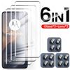 Edge60Fusion 6в1 9D Вигнуте Скло Захисне Скло Екрану Для Motorola Edge 60 Fusion 5G Захисне Скло Камери На Edge60 Pro 60Fusion