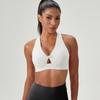 Yoga Bra With Removable Pads Quick Dry Back Closure Shockproof Fitness Underwear