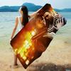 Action Game L-Left 4 Dead Beach Towel Colorful Bath Towels for Girl Microfiber Quick Dry Custom Sand Free Beach Yoga Spa Gym