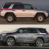 2PCS Car Sticker Long Stripe Sticker Car Side Skirt Body Door Decal Car Exterior Decoration Accessories For Toyota 4runner TRD