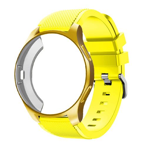 

Silicone Case+band For Samsung Galaxy watch 46mm/42mm strap Gear S3 Frontier Band Sports watchband+Protector watch case 42/46 mm Galaxy watch 42mm