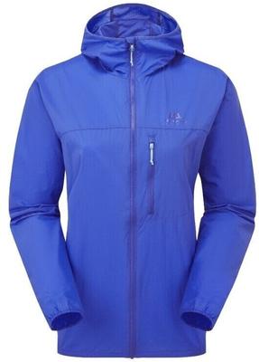 Jacke Mountain Equipment Aerofoil mit Kapuze Damen vivid blue ME-02218