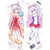 60x180cm 2WAY/WT Anime Azur Lane Dakimakura Case Pillow Covers Life- Sized Body Hugging Pillow Case Manga Otaku Gifts Peach Skin