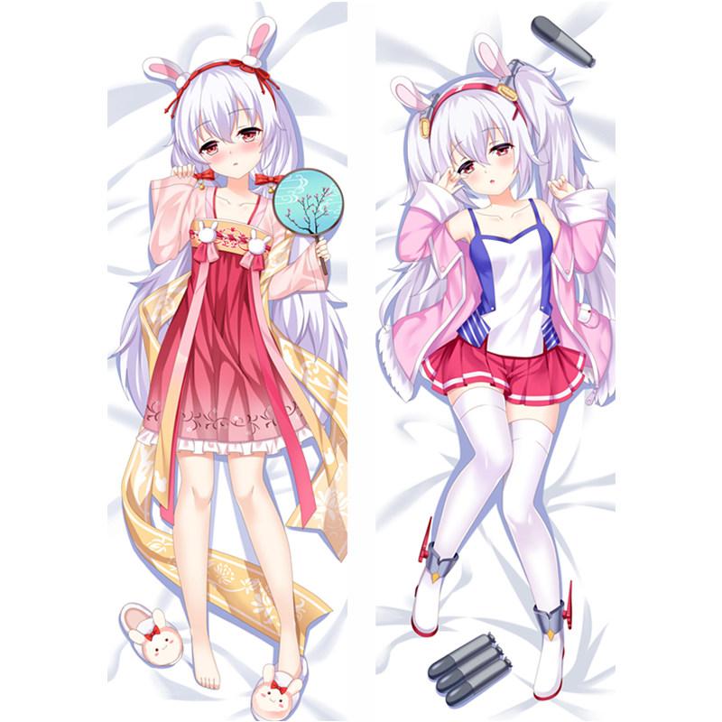 60x180cm 2WAY/WT Anime Azur Lane Dakimakura Case Pillow Covers Life- Sized Body Hugging Pillow Case Manga Otaku Gifts Peach Skin