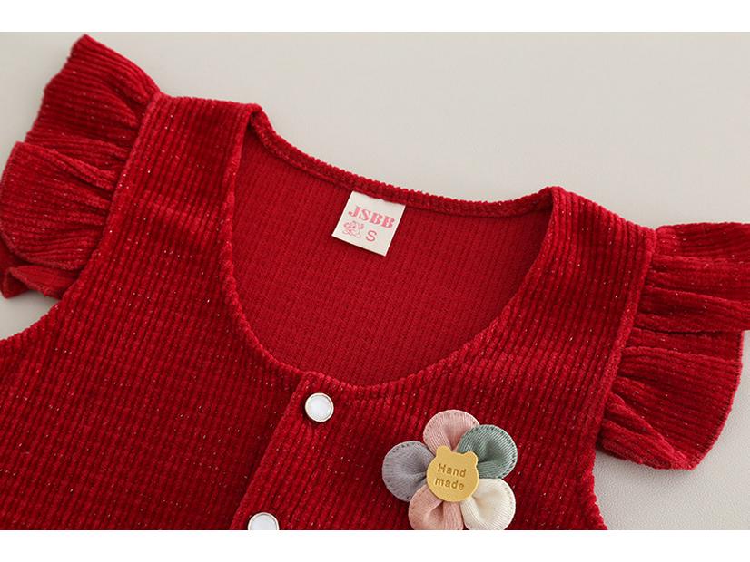 Korean Style Girls' Spring Outfit: Casual Long Sleeve Three-Piece Set