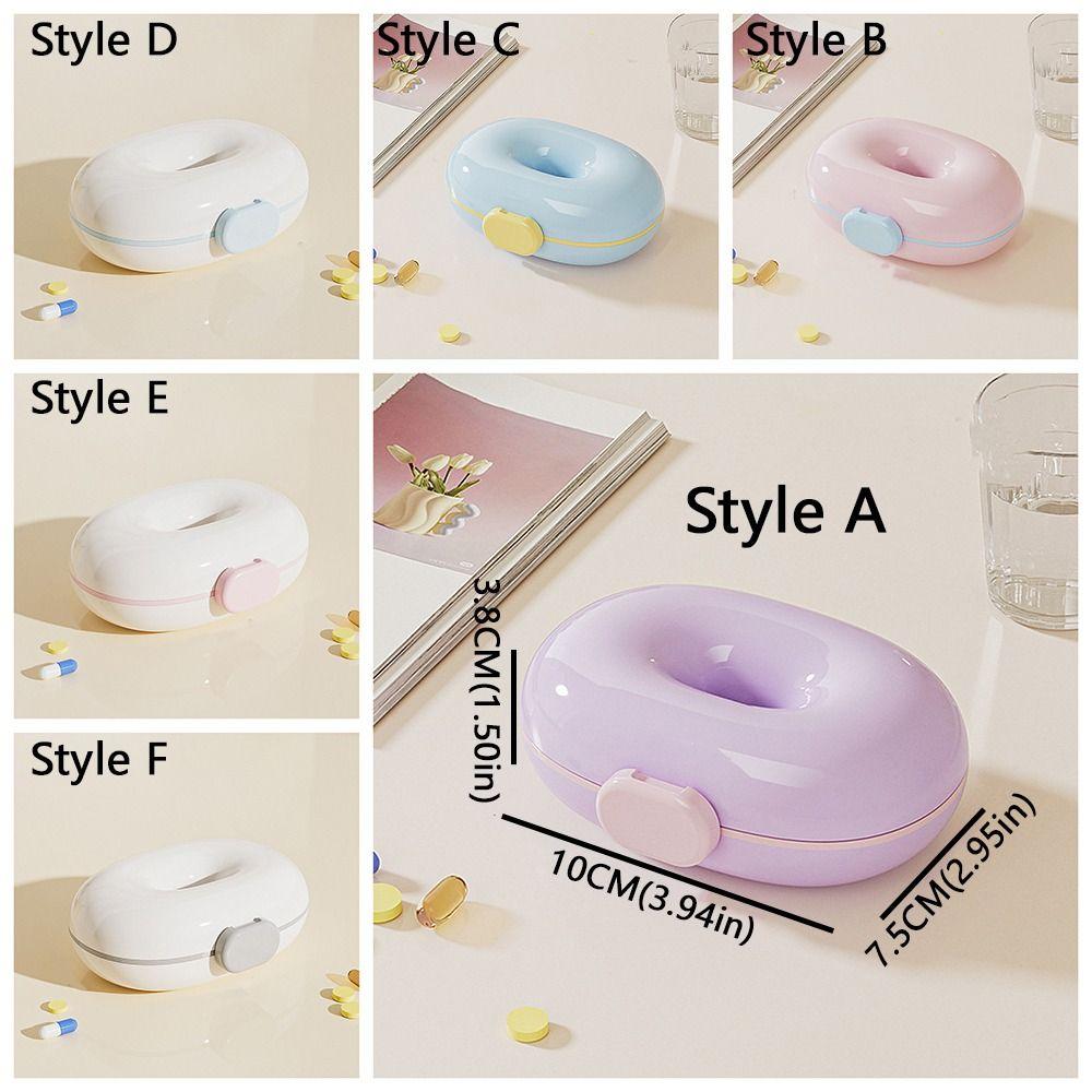 7 Grids Independent Portable Medicine Box Moisture-Proof Seven-Day Pill Storage Box With Compartments Plastic Fish Oils Case