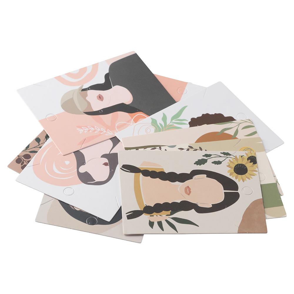 Lady Style Jewelry Display Cards Paper Earring Holder Cards Earring Cards  Jewelry Holder Cards