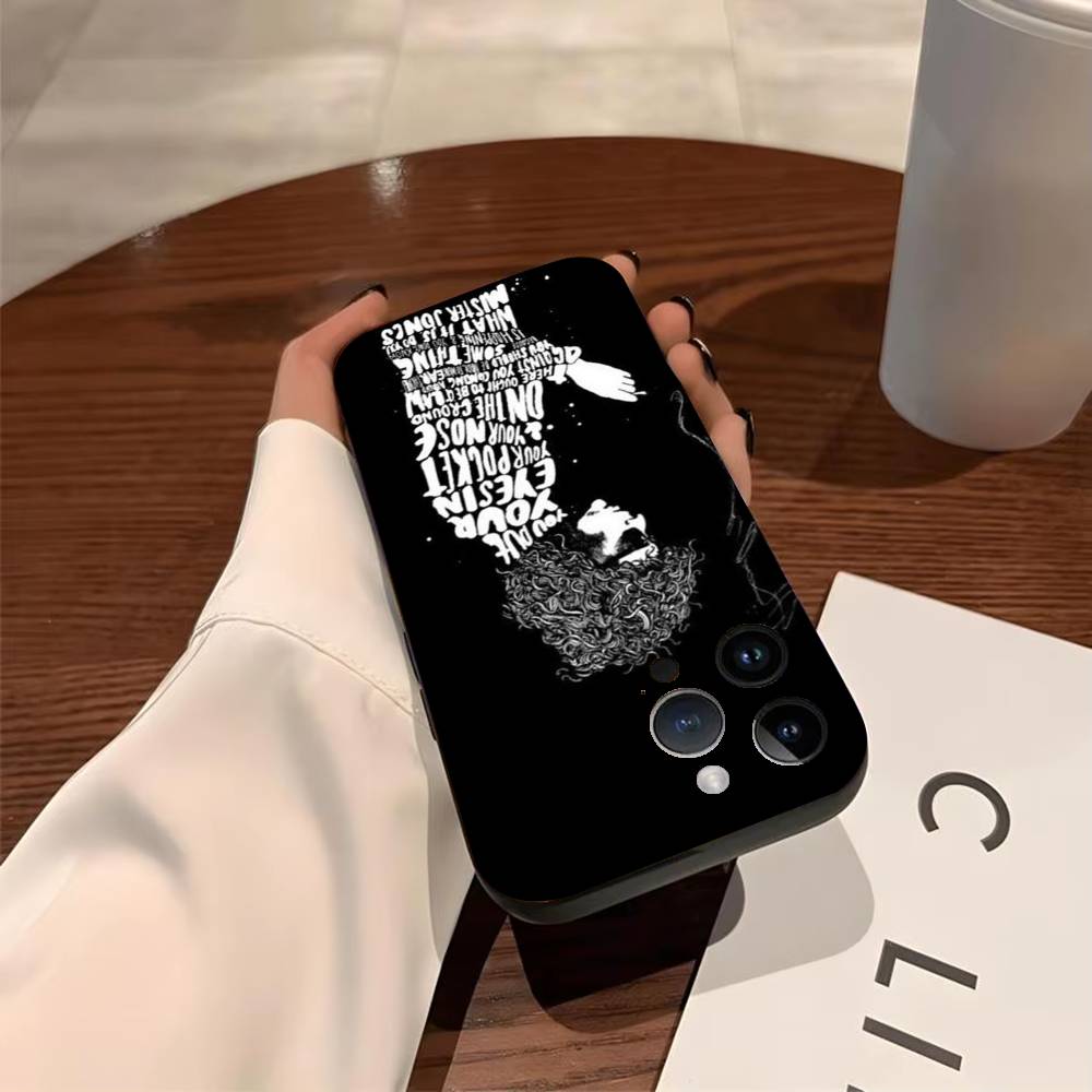 

B-Bob Dylan Phone Case For iPhone 17,16,15,14,13,12,11,Pro,MAX,Plus TPU Soft To Skin-friendly Cover iPhone15promax
