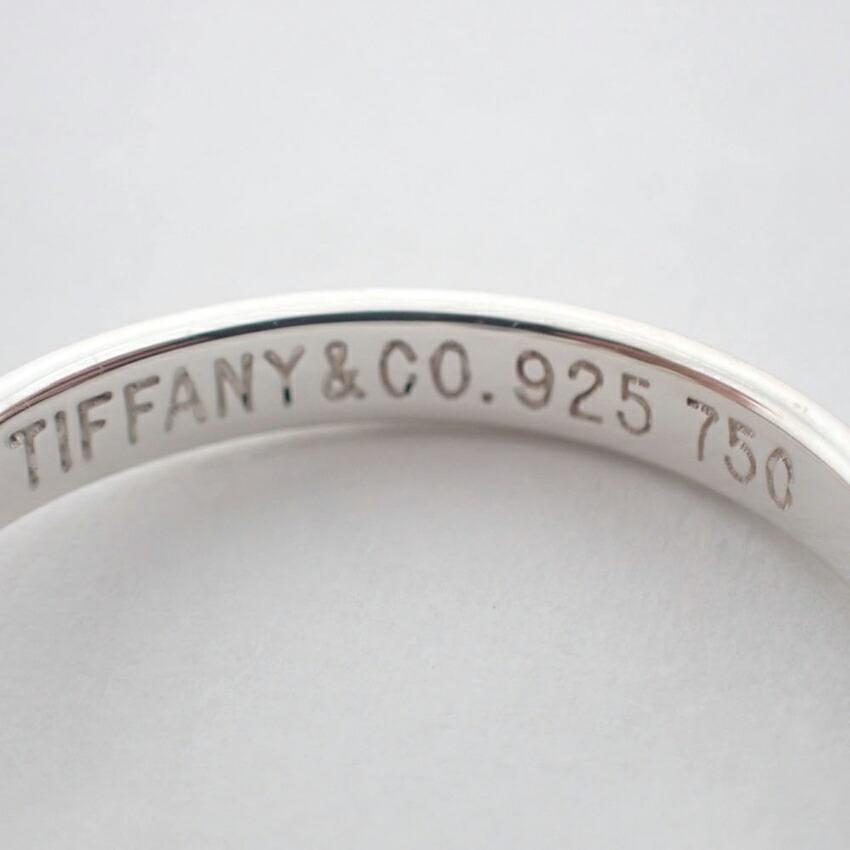 [Used] TIFFANY 925/750 Hook & Eye Ring Size 10/Size 10/g536-22