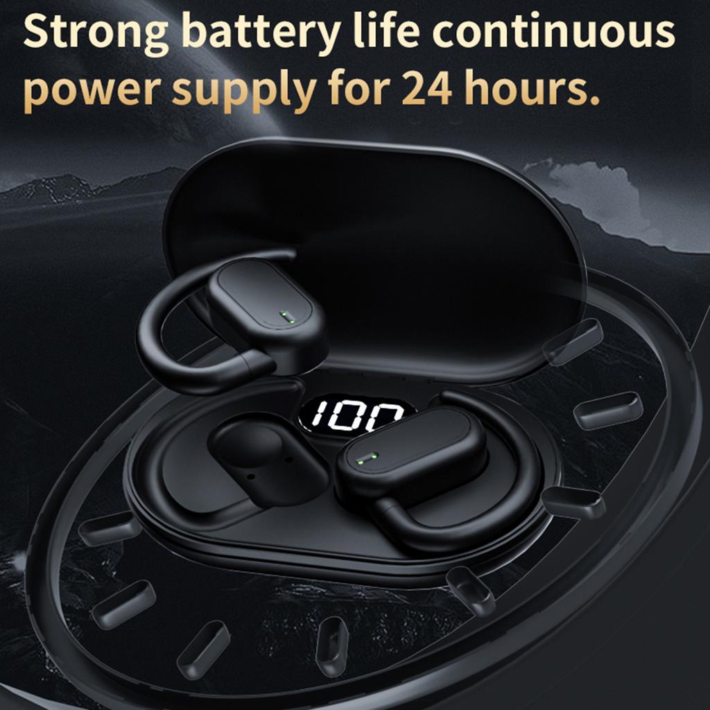 GT04 Wireless 5.4 rphones Music Hdphones Painless rhook rbuds Swtproof Sports Hdset Touch Control Noise Reduction Hands- with Dual Microphone R