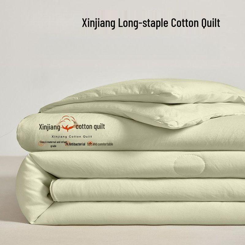 Xinjiang Cotton Lightweight Quilt for Summer, Spring, and Autumn - Ideal for Dorms and Air-Conditioned Rooms