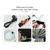 5M Color Cable Ties Power Wire Loop Free Cut Nylon Reusable Cable Tie Storage Cable Cable Tie Wires Management Straps