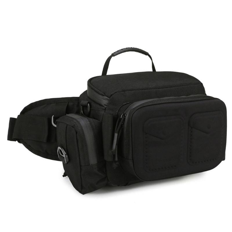 MultiPockets Fishing Gear Carrying Bags Heavy Duty Fishing Tackle Bags Outdoor Portable Oxfords Cloth Shoulder Bags