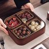 Naijiang Solid Wood Snack and Fruit Tray