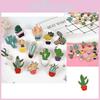 Unique Cartoon Creative Cactus Brooch Pin Accessory For Fashionable Apparel Use