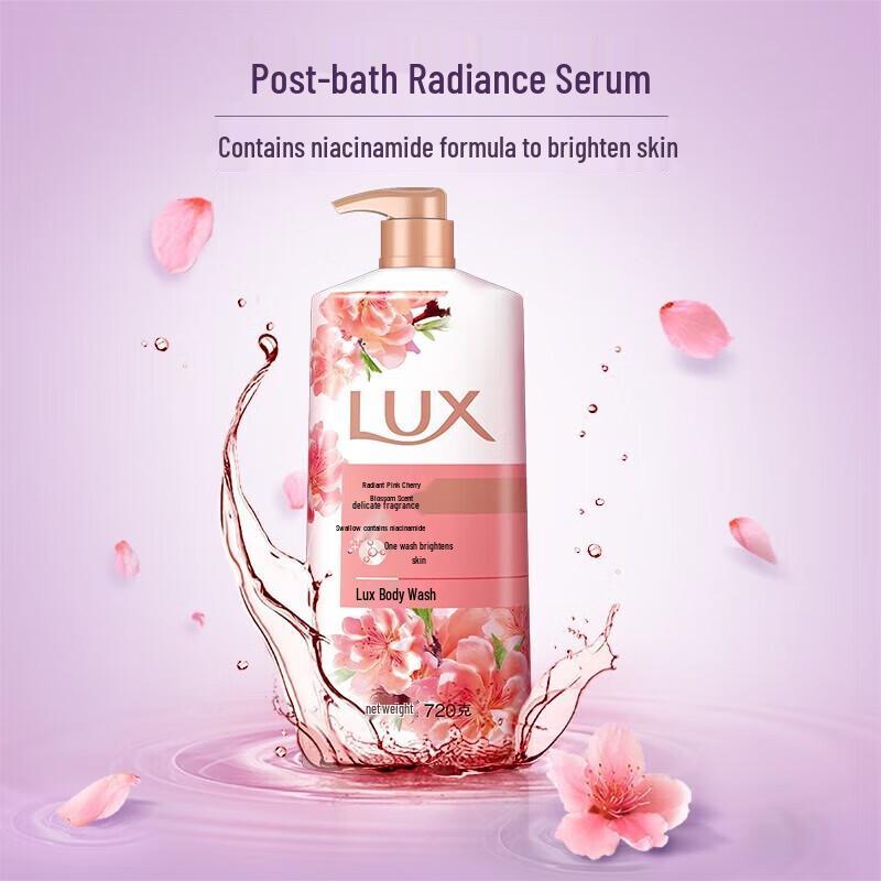 Lux Brightening Pink Cherry Body Wash