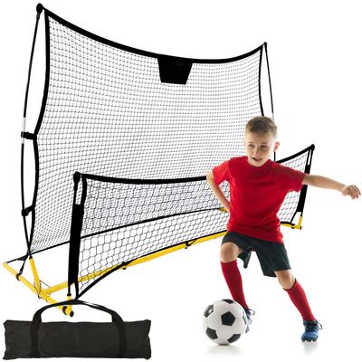 Soccer Goal for Deflecting Passes and Shots for Training 2 In 1 Portable 224