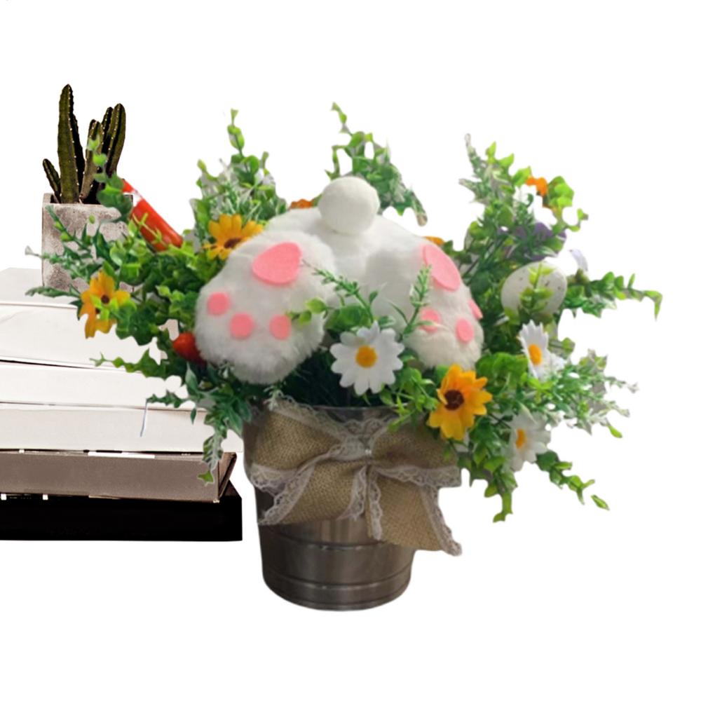 

Статуэтки для домашнего декора Многоцелевые пасхальные фигурки Украшения в виде пасхального кролика Декоративные фигурки Универсальный эстетический декор комнаты