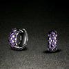 Sace Gems Classic Purple 3A Zircon Earrings for Women Wedding Party Gifts