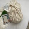 Large Capacity Crochet Shoulder Bag Sweet Knitted Handbag Simple Shopping Bag  Ladies