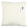 Les Trésors De Lily [A3532] - Ivory 'Scarlett' Ribbed Flannel Cushion - 40x40 Cm