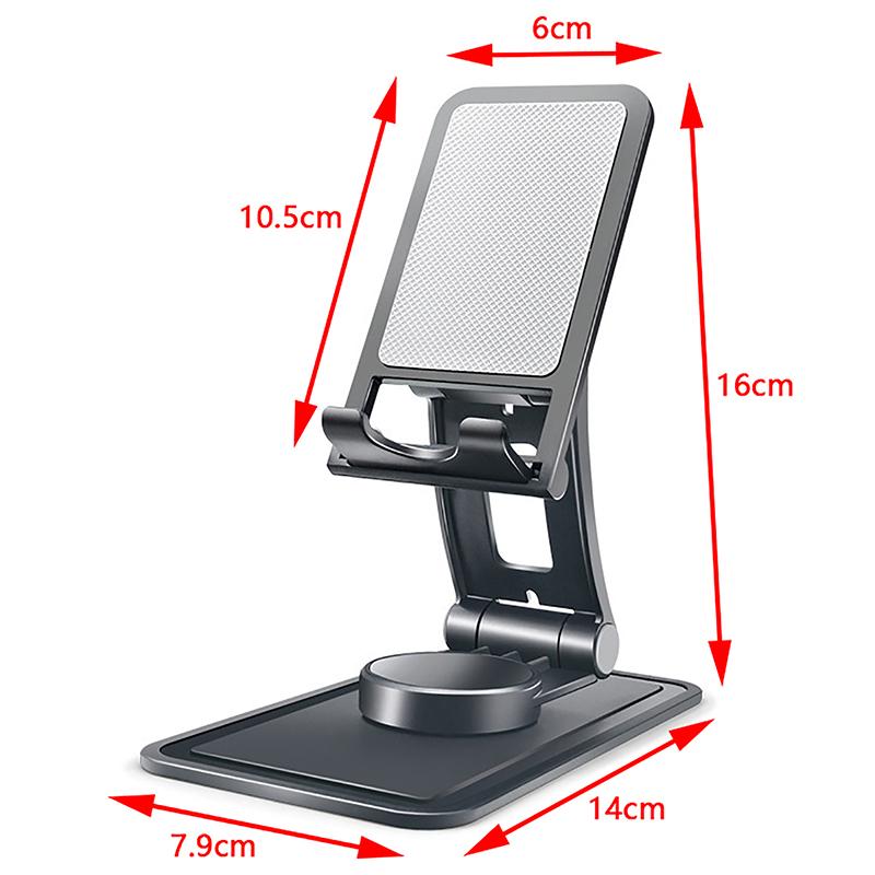 360° Rotating Tablet Mobile Phone Stand Desk Holder Portable Lazy Desk Bracket