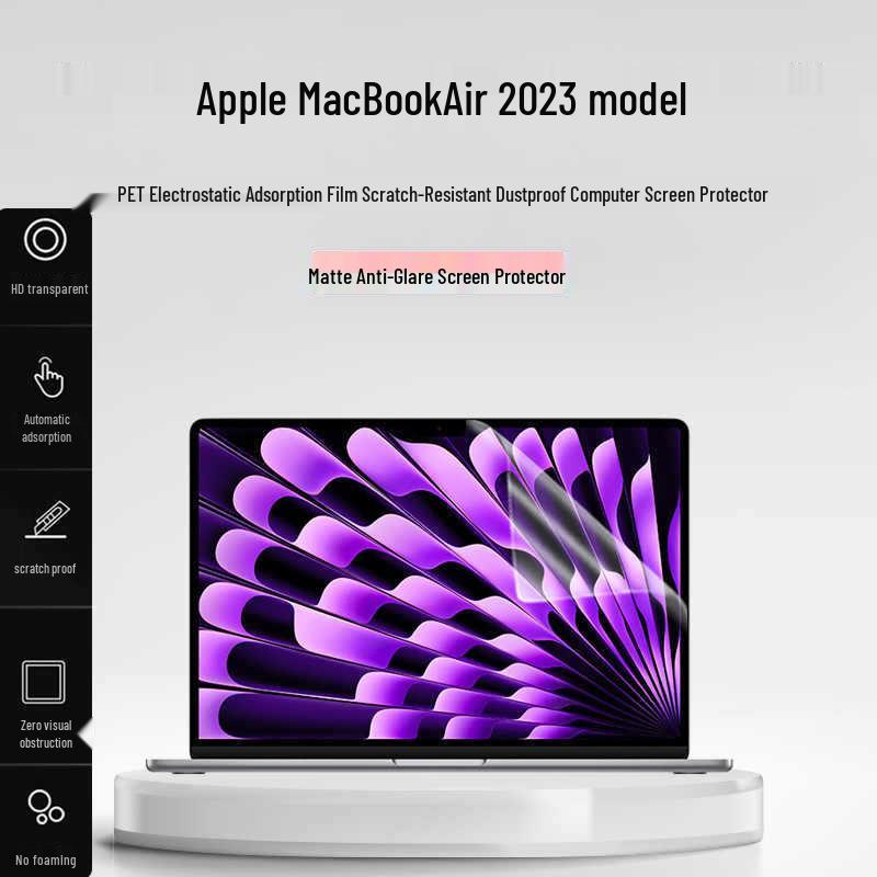 Protective Film for 2024 MacBook Air 15-inch and 13-inch Models