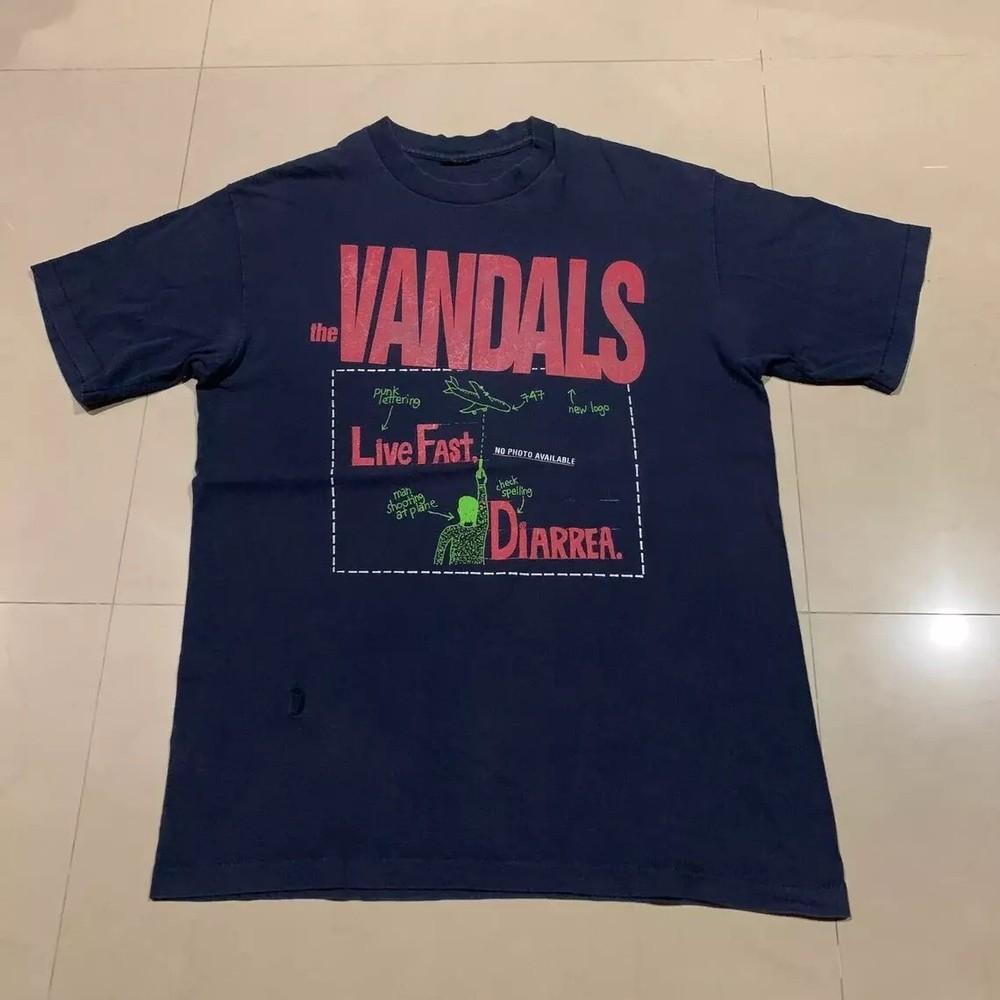 

The Vandals Band Rock Live Fast Diarrea 1 Sided Full Size S-5XL BL717 Unisex T-Shirt S