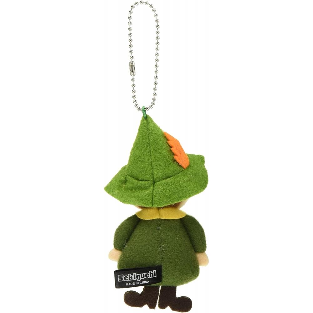 Sekiguchi Moomin Plush Toy Mascot Twilight Snufkin Height Approx. 12 Cm 562886 Snufkin Mascot