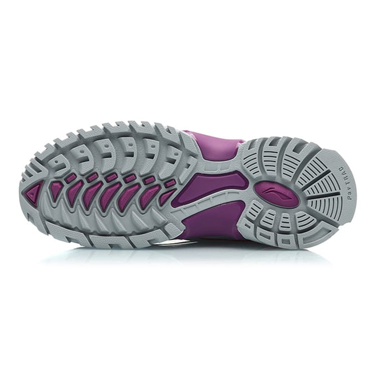Li Ning Aurora Skywalk BAD FIVE XGIRL Low top Sports Casual Shoes Women's Microcrystalline Gray AGLP146-1