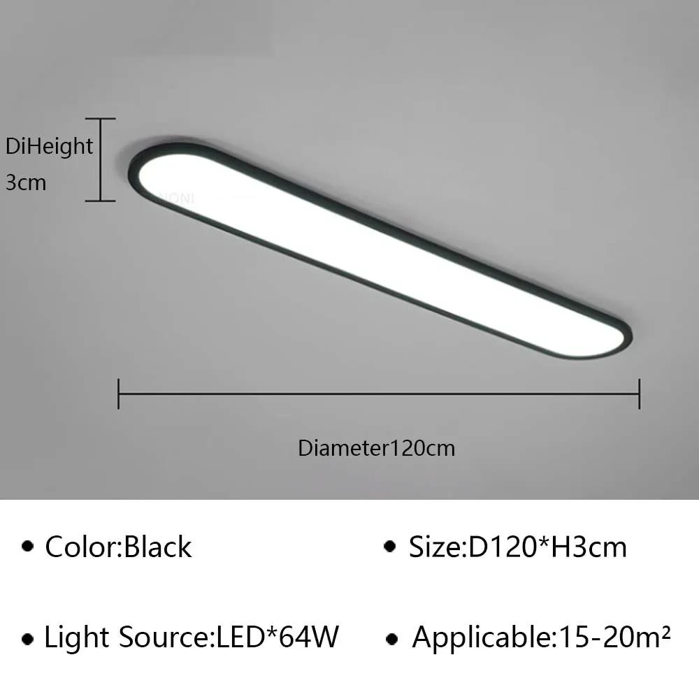 Modern Led Ultra-thin Ceiling Light For Long Corridor Living Room Aisle  Bedroom Cloakroom Ceiling Lamp Indoor Lighting Fixtures