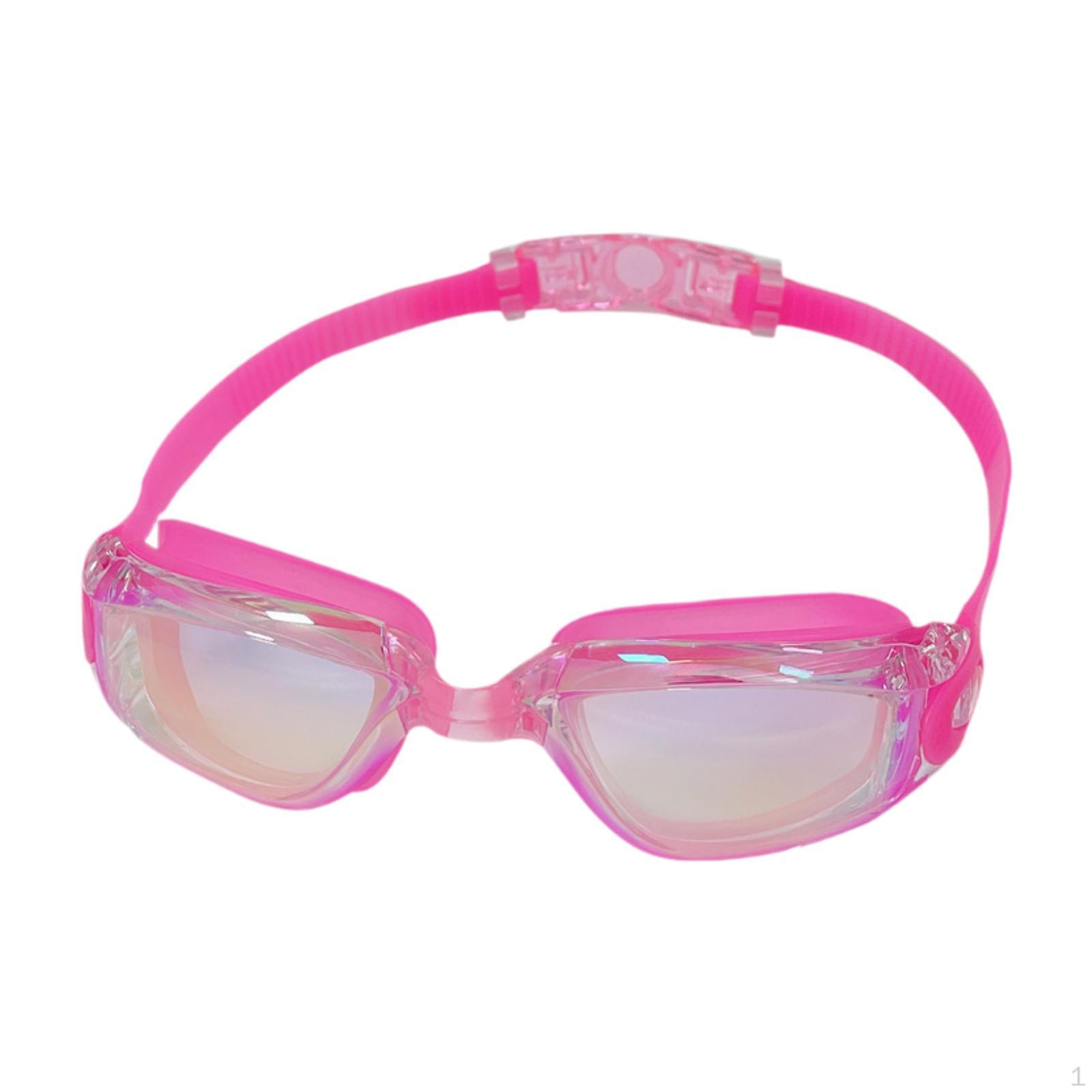 

Очки для плавания для четкости и комфорта в водных видах спорта Electroplating Pink