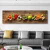 Big Size Grains Wall Art Posters For Kitchen Home Decor Various Herbs And Spices HD Print Canvas Oil Restaurant Painting Cuadros