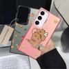Cartoon Guinea Pig Case for Samsung Galaxy S25 S21 S25Edge S23 Note 20 Ultra S23 Ultra S22 S20 Plus S24 FE Phone Cover