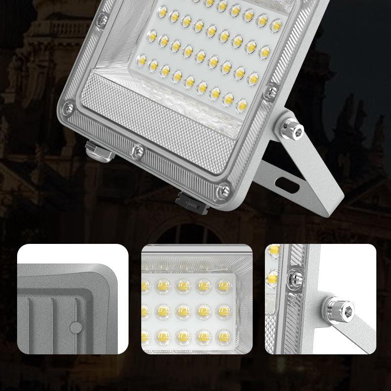 IP65 Waterproof 220V COB LED Flood Light Low Power Consumption Outdoor Lamp for Street Garden Lighting