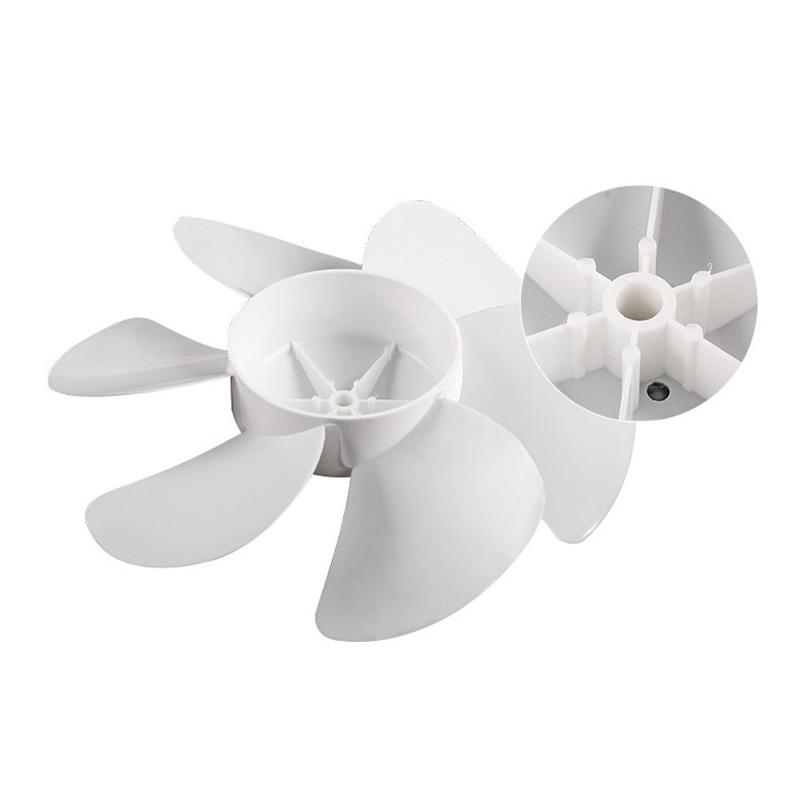 1 Stück 6/8/10/12 Zoll kleine Power Mini-Kunststoff-Lüfterflügel 6 Blätter für elektrischen Ventilator