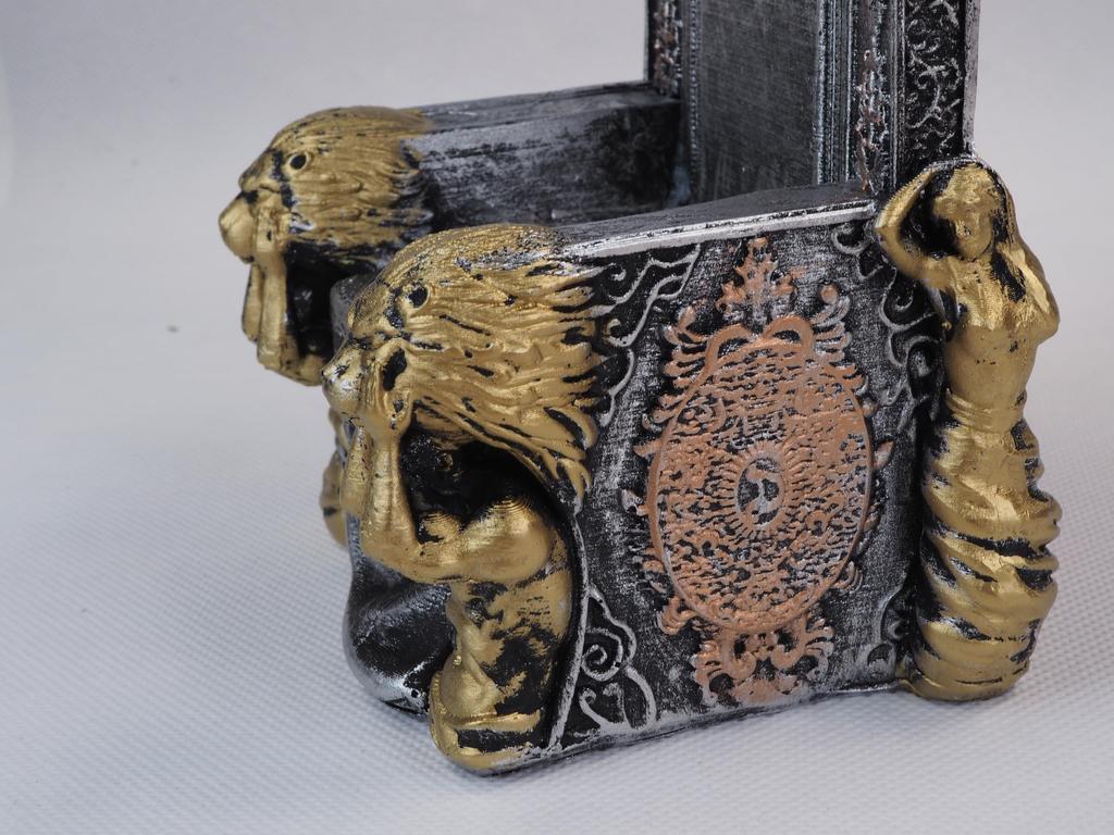 [Good in three directions] Impressive figma Arts Diorama Miniature Ancient Mythological Temple Pillar (Throne)