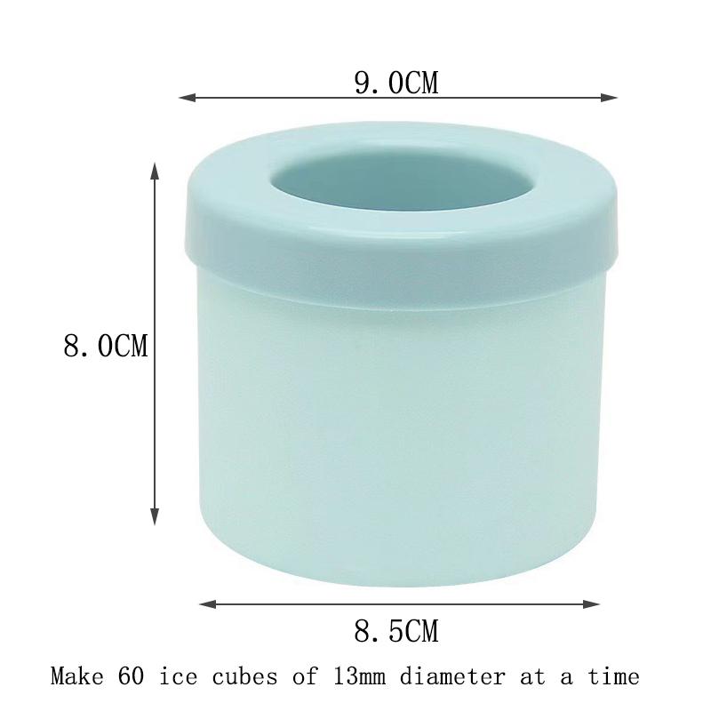 Ice Hink Cup Form Iskuber Bricka Livsmedelsklass Snabbfrysning Silikon Ismaskin Kreativ design Ishink Whisky Beer Maker
