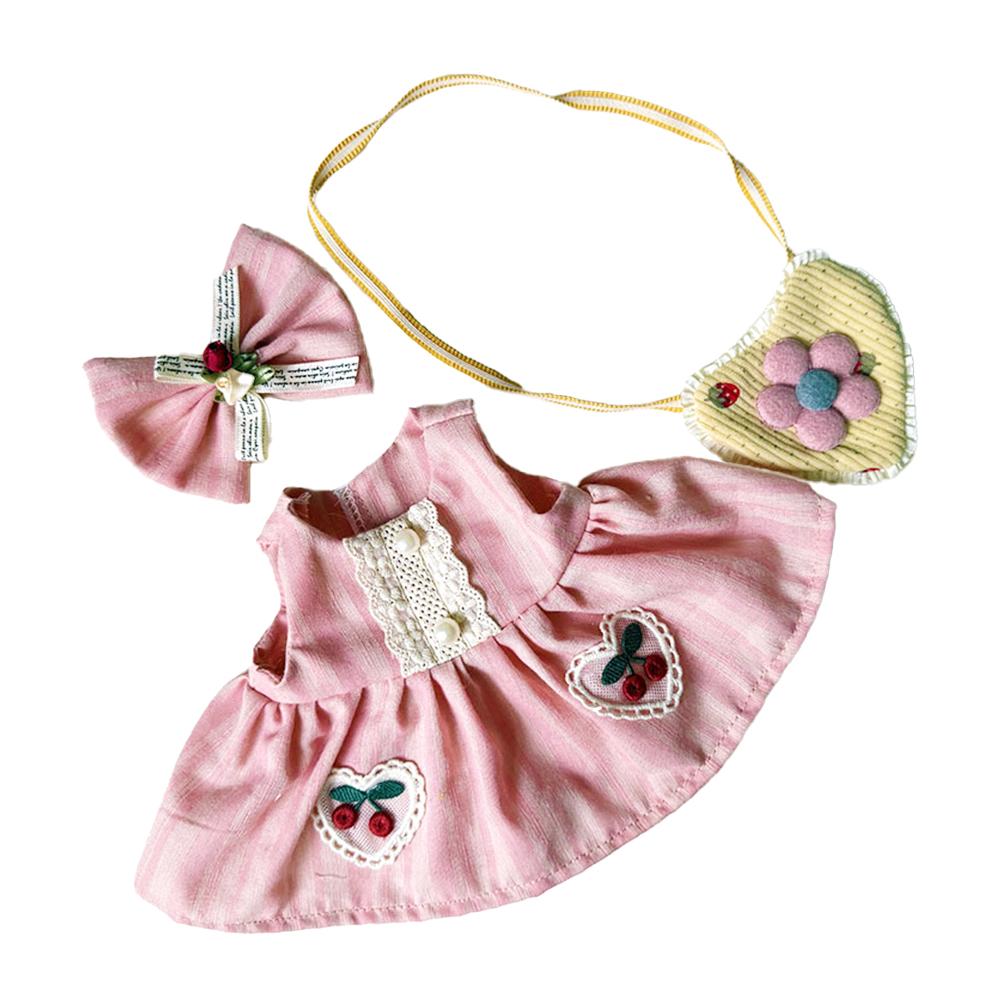 

Для куклы Лабубу 38 см Одежда Модное платье Одежда для куклы Подходящие по цвету рубашки Аксессуары для кукол Милое украшение Маленькая одежда 02#