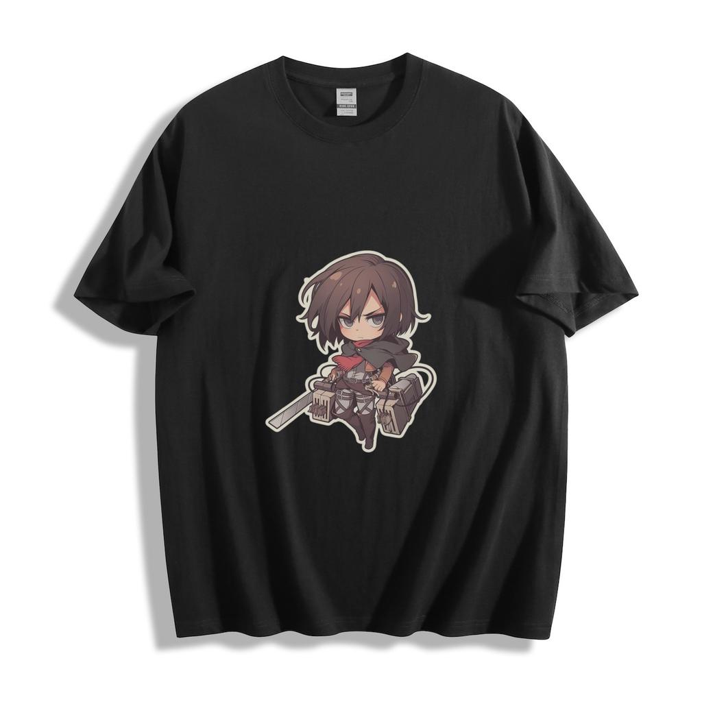 Gender-Neutral Chibi Mikasa Ackerman T-Shirt