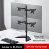 Soporte Universal para Doble Monitor para Pantallas de 13-32 pulgadas, Soporte Ajustable para Cuatro Pantallas
