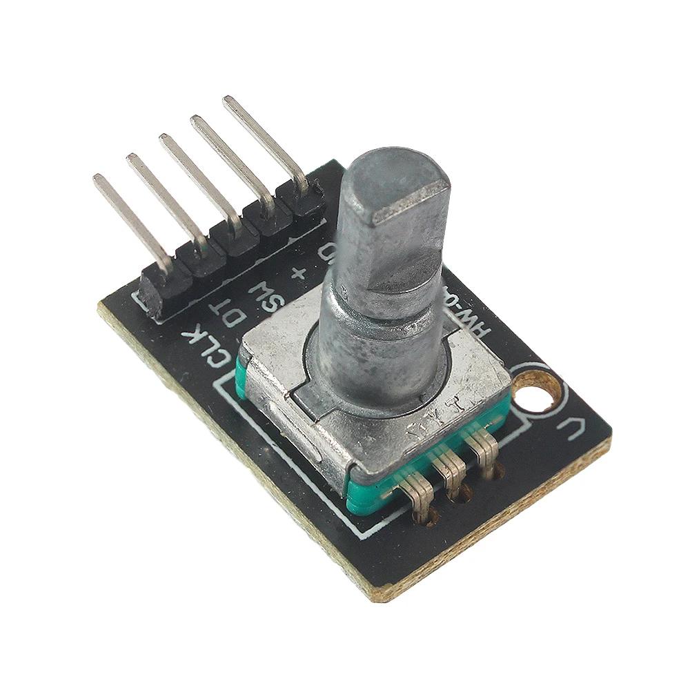 360 Degree Rotary Encoder Module KY-040 Brick Sensor Development Board Potentiometer DIY For Arduino