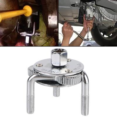 Reparaturwerkzeug Verstellbarer Schraubenschlüssel Entferner 3 Backen 2 Möglichkeiten Auto Auto Werkzeug Universal Ölfilterschlüssel