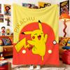 P-Poke-mons Throw Blanket for Sofa Blankets Home and Decoration Bedspread On the Bed Anime Bedspreads Picnic & Throws Double Nap