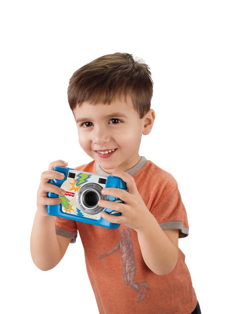Fisher Price Kids Tough Digital Camera Slim Blue (W1459)