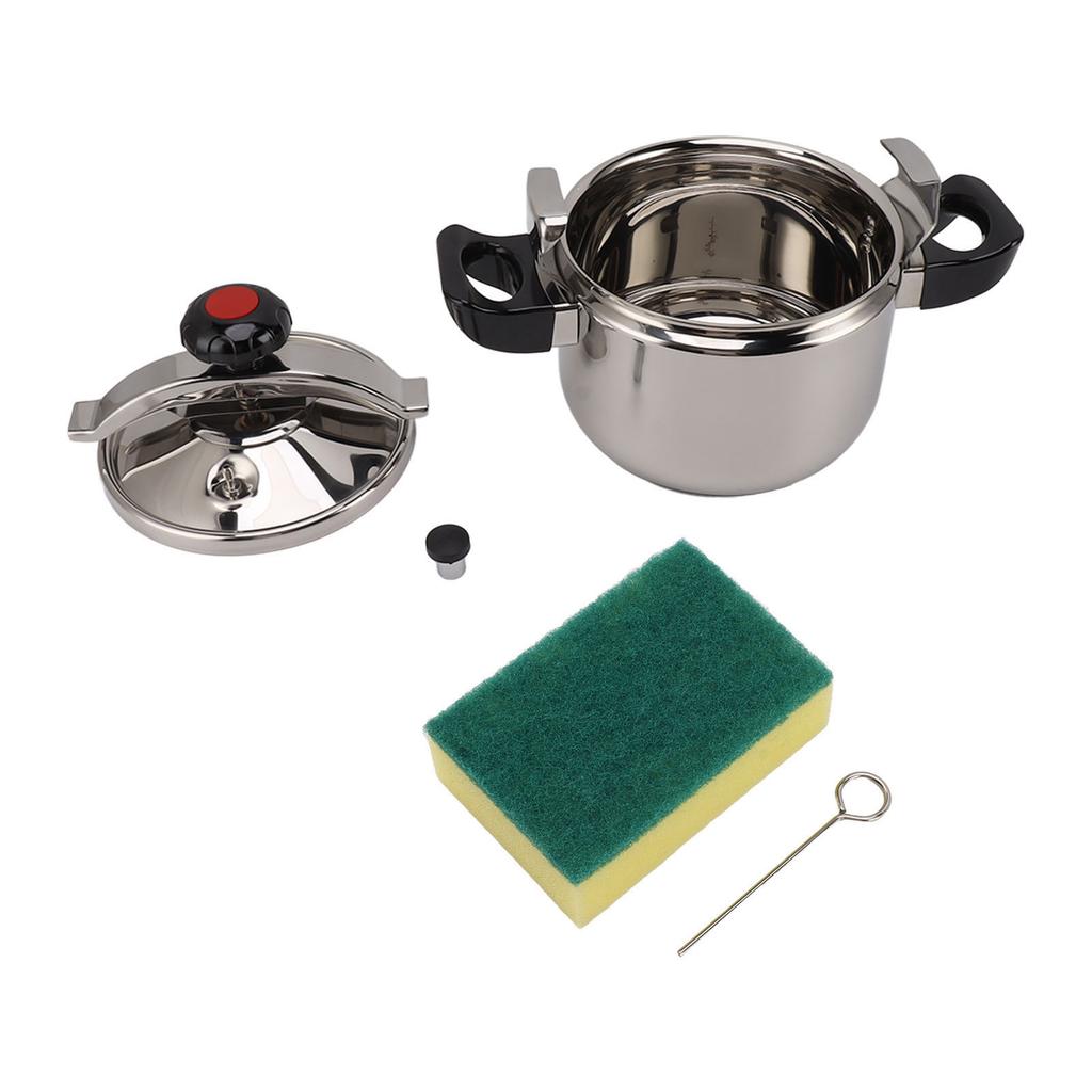 Household Stainless Steel Pressure Cooker Canner Explosion Proof Double Bottom Pressure Cooker for