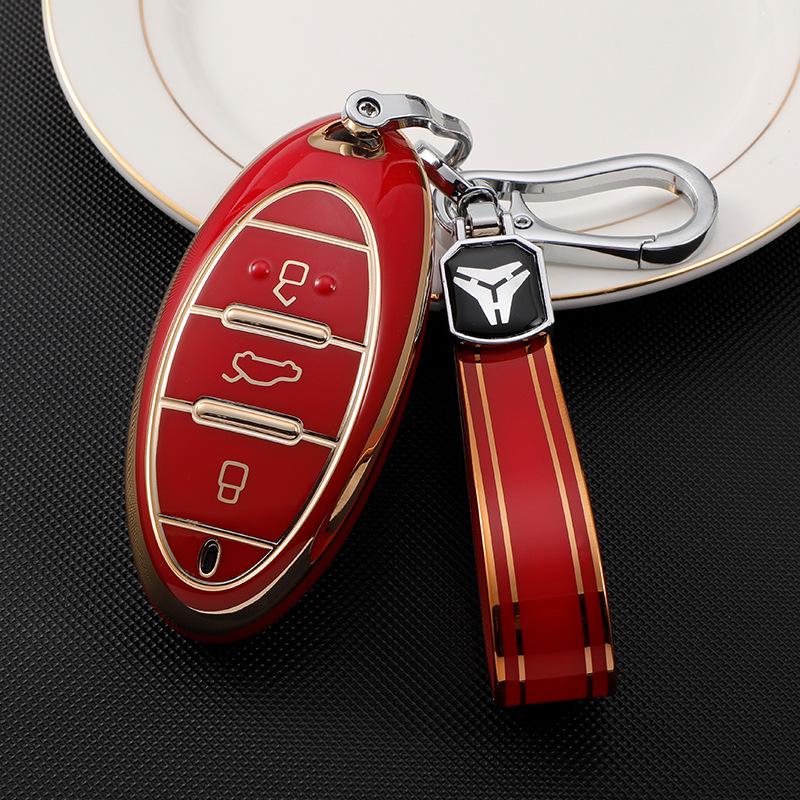 Premium FAW Bestune Car Key Case for T77/T99/B70/T55/T33/E01