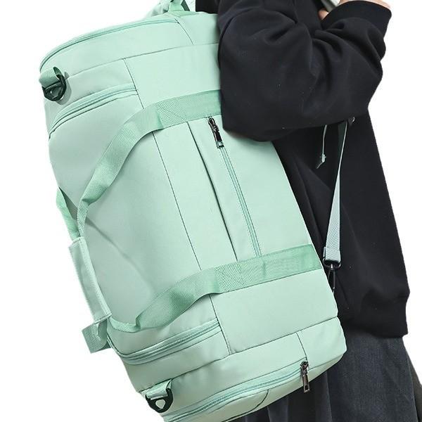 Travel Bag Three-back One-shoulder Crossbody Bag Backpack Wet Dry Separate Independent Large Shoe Warehouse Sports Gym Bag