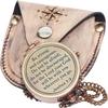 Be Strong and Courageous Brass Engraved Compass, Pocket Compass, Baptism Gifts, Best Easter, Birthday Gifts