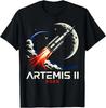 Tričko Artemis II Start k Měsíci Vesmírná Mise 2026
